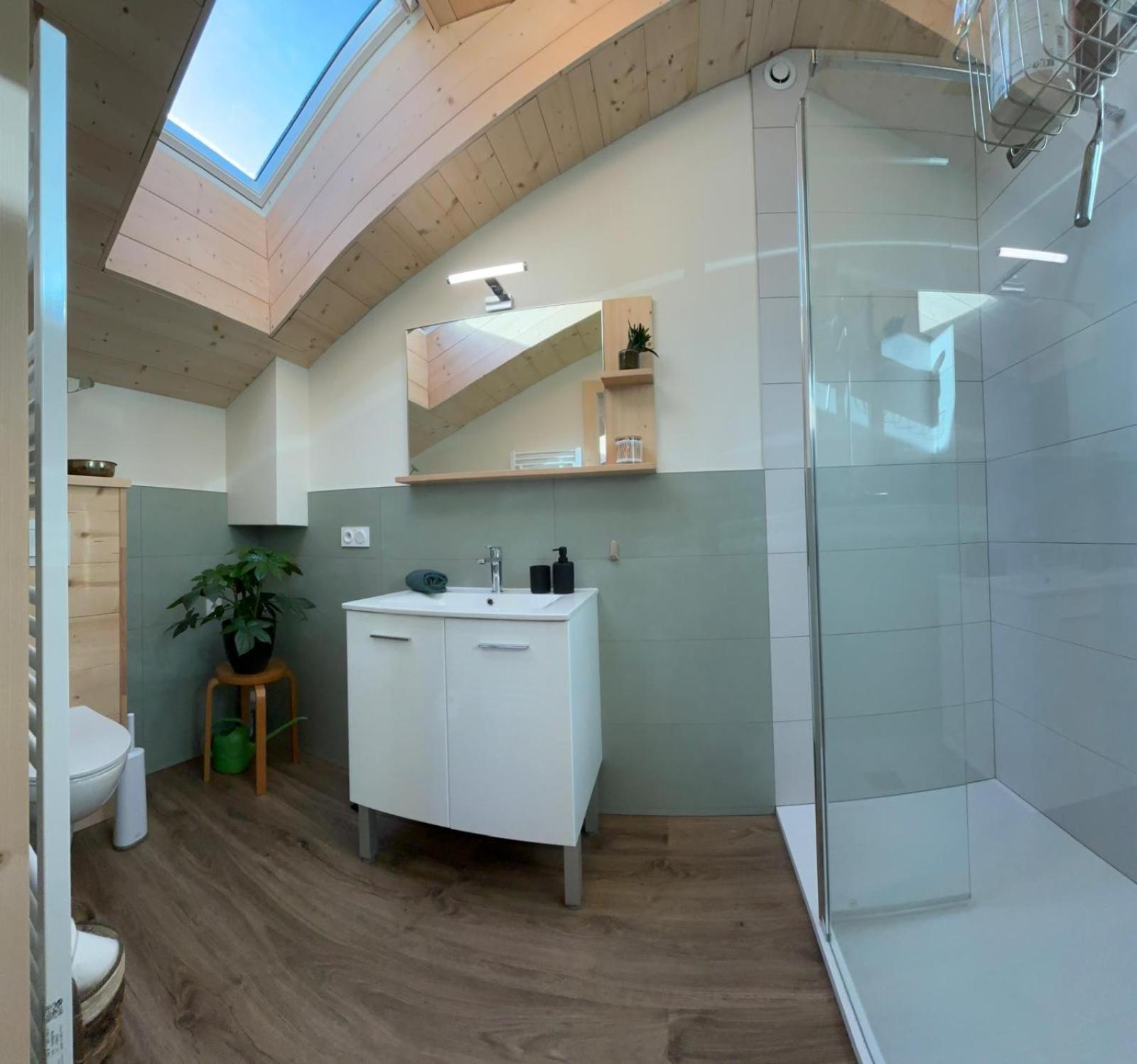Sous Le Saule Apartment Nods ภายนอก รูปภาพ