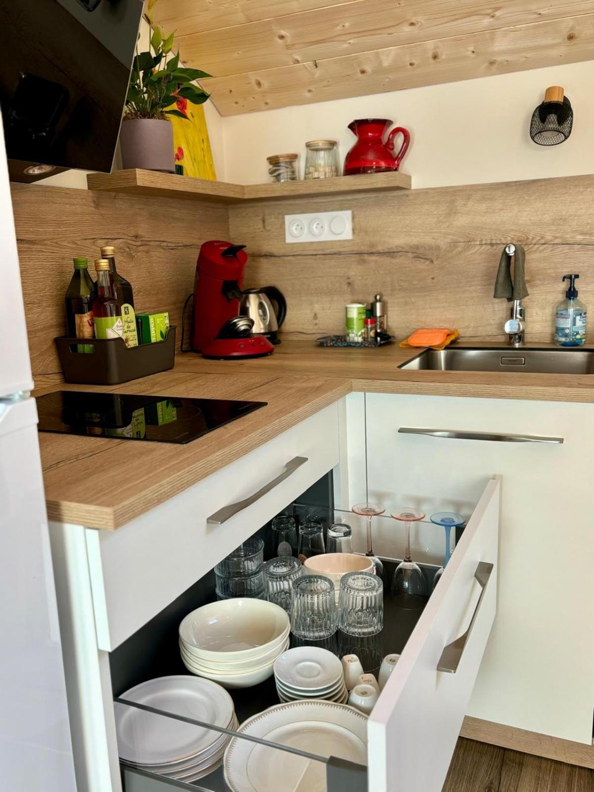 Sous Le Saule Apartment Nods ภายนอก รูปภาพ