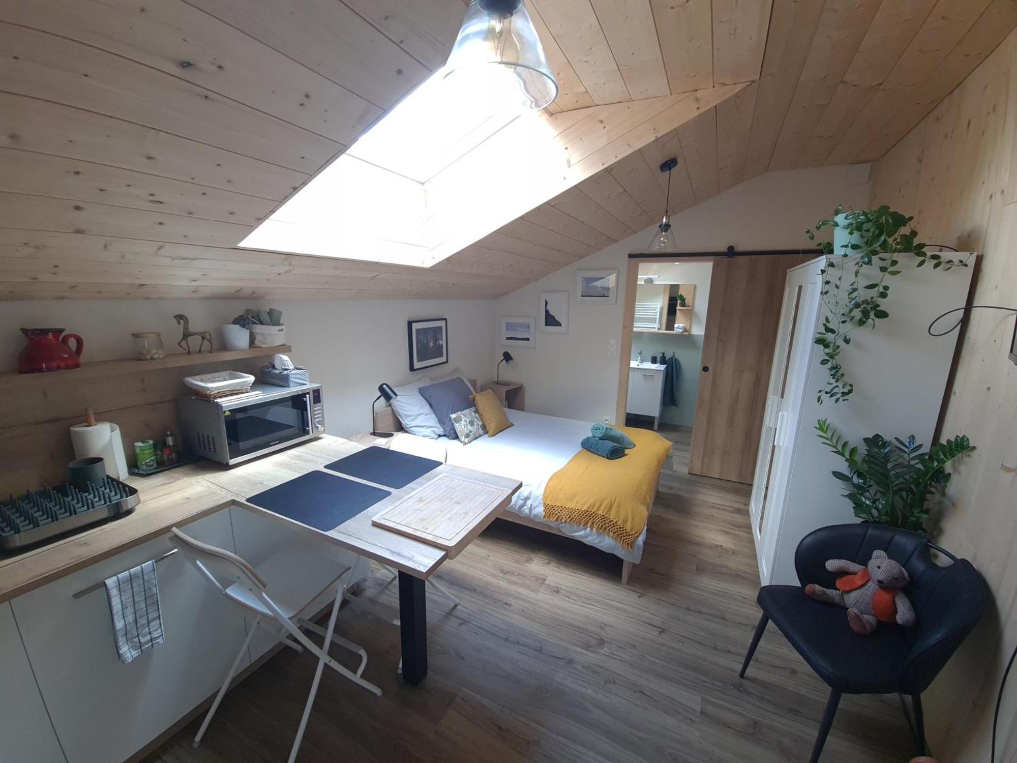 Sous Le Saule Apartment Nods ภายนอก รูปภาพ