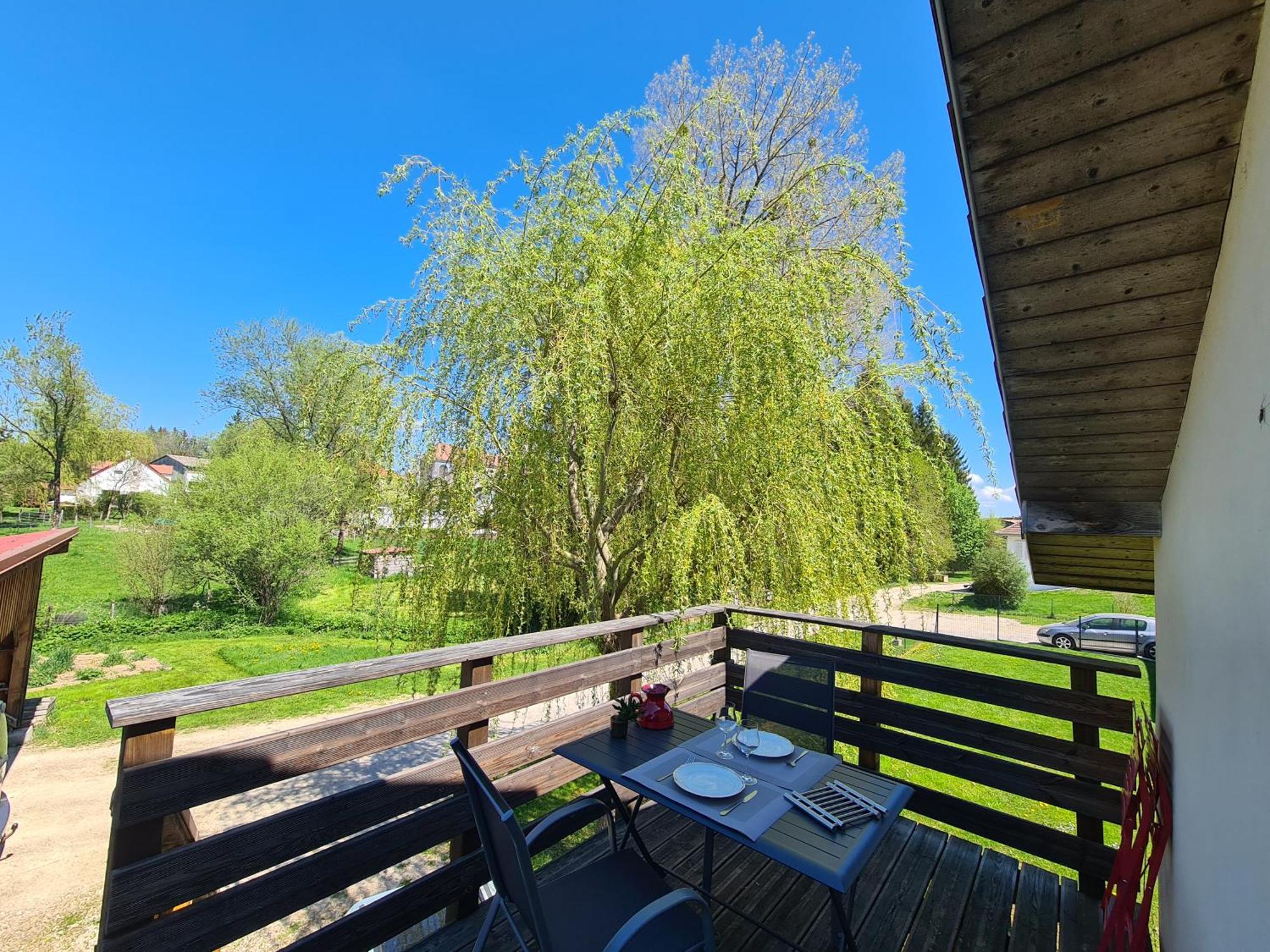 Sous Le Saule Apartment Nods ภายนอก รูปภาพ